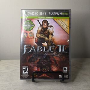 Fable II (Microsoft Xbox 360, 2008) Complete With Manual